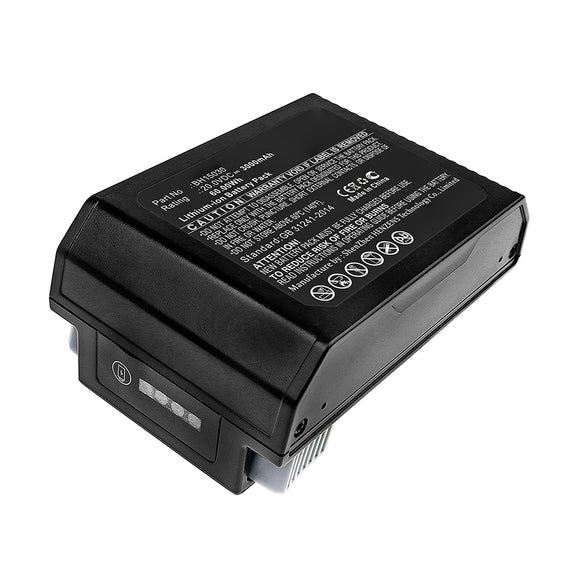Batteries N Accessories BNA-WB-L11829 Vacuum Cleaner Battery - Li-ion, 20V, 3000mAh, Ultra High Capacity - Replacement for Hoover BH15030 Battery
