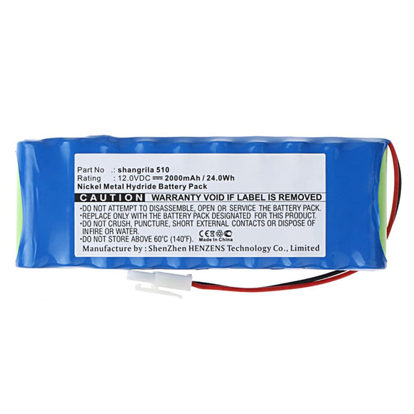 Batteries N Accessories BNA-WB-H10768 Medical Battery - Ni-MH, 12V, 2000mAh, Ultra High Capacity - Replacement for Aeonmed 0 Battery