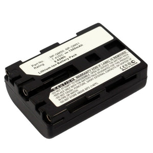 Batteries N Accessories BNA-WB-L9201 Digital Camera Battery - Li-ion, 7.4V, 1300mAh, Ultra High Capacity - Replacement for Sony NP-QM50 Battery