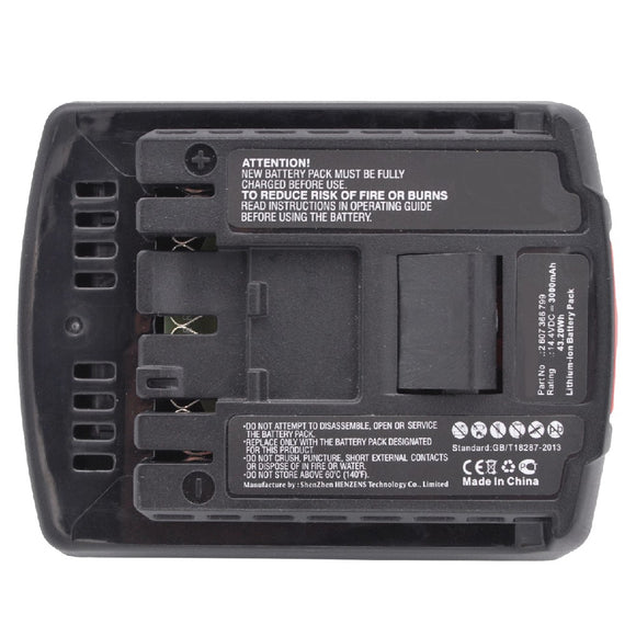 Batteries N Accessories BNA-WB-L6309 Power Tools Battery - Li-Ion, 14.4V, 3000 mAh, Ultra High Capacity Battery - Replacement for BERNER 2607366799 Battery