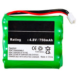 Batteries N Accessories BNA-WB-H853 Remote Control Battery - NI-MH, 4.8V, 750 mAh, Ultra High Capacity Battery - Replacement for Marantz HHR-60AAA/F4 Battery