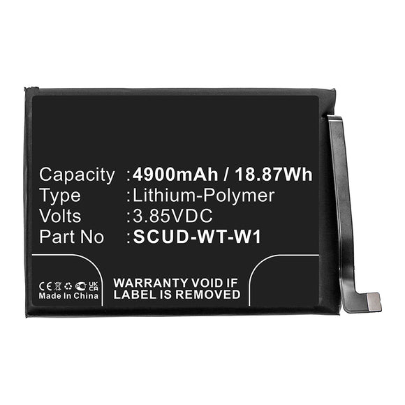 Batteries N Accessories BNA-WB-P16861 Cell Phone Battery - Li-Pol, 3.85V, 4900mAh, Ultra High Capacity - Replacement for Samsung SCUD-WT-W1 Battery