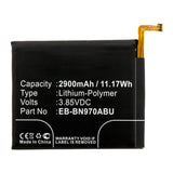 Batteries N Accessories BNA-WB-P13148 Cell Phone Battery - Li-Pol, 3.85V, 2900mAh, Ultra High Capacity - Replacement for Samsung EB-BN970ABU Battery