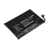 Batteries N Accessories BNA-WB-P14799 Cell Phone Battery - Li-Pol, 3.85V, 3850mAh, Ultra High Capacity - Replacement for Philips AB4000GWM Battery
