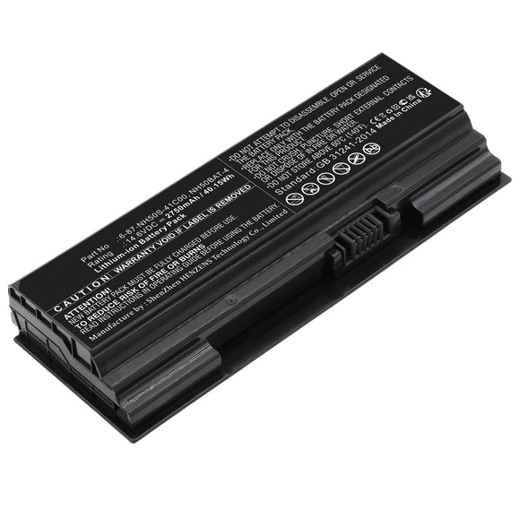 Batteries N Accessories BNA-WB-L17774 Laptop Battery - Li-ion, 14.6V, 2750mAh, Ultra High Capacity - Replacement for Clevo NH50BAT-4 Battery