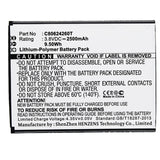 Batteries N Accessories BNA-WB-P3169 Cell Phone Battery - Li-Pol, 3.8V, 2500 mAh, Ultra High Capacity Battery - Replacement for Blu C80624260T Battery