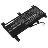 Batteries N Accessories BNA-WB-P17444 Laptop Battery - Li-Pol, 15.4V, 4300mAh, Ultra High Capacity - Replacement for Asus C41N1731-2 Battery