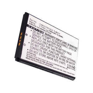 Batteries N Accessories BNA-WB-L16773 Cell Phone Battery - Li-ion, 3.7V, 1500mAh, Ultra High Capacity - Replacement for Alcatel CAB31Y0008C2 Battery