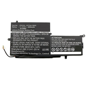 Batteries N Accessories BNA-WB-P9626 Laptop Battery - Li-Pol, 11.4V, 4900mAh, Ultra High Capacity - Replacement for HP PK03XL Battery