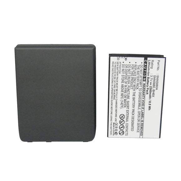 Batteries N Accessories BNA-WB-L14559 Cell Phone Battery - Li-ion, 3.7V, 2300mAh, Ultra High Capacity - Replacement for Motorola BH6X Battery