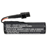 Batteries N Accessories BNA-WB-L8134 Speaker Battery - Li-ion, 3.7V, 3400mAh, Ultra High Capacity - Replacement for Logitech 533-000104, F12431581 Battery