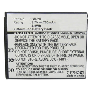 Batteries N Accessories BNA-WB-L8931 Digital Camera Battery - Li-ion, 3.7V, 750mAh, Ultra High Capacity - Replacement for GE GB-20 Battery