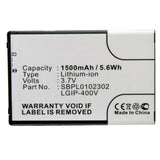 Batteries N Accessories BNA-WB-BLI-1180-1.5 Cell Phone Battery - Li-Ion, 3.7V, 1500 mAh, Ultra High Capacity Battery - Replacement for LG VS740 Battery