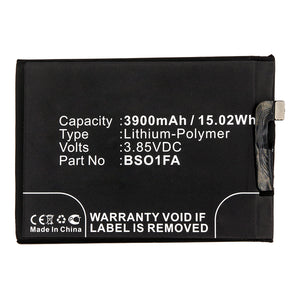 Batteries N Accessories BNA-WB-P14880 Cell Phone Battery - Li-Pol, 3.85V, 3900mAh, Ultra High Capacity - Replacement for Xiaomi BSO1FA Battery