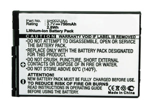 Batteries N Accessories BNA-WB-L3639 Cell Phone Battery - Li-Ion, 3.7V, 750 mAh, Ultra High Capacity Battery - Replacement for Sharp SH001UAA Battery