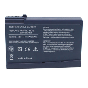 Batteries N Accessories BNA-WB-L13518 Laptop Battery - Li-ion, 14.8V, 4400mAh, Ultra High Capacity - Replacement for Toshiba PA3098U-1BAS Battery