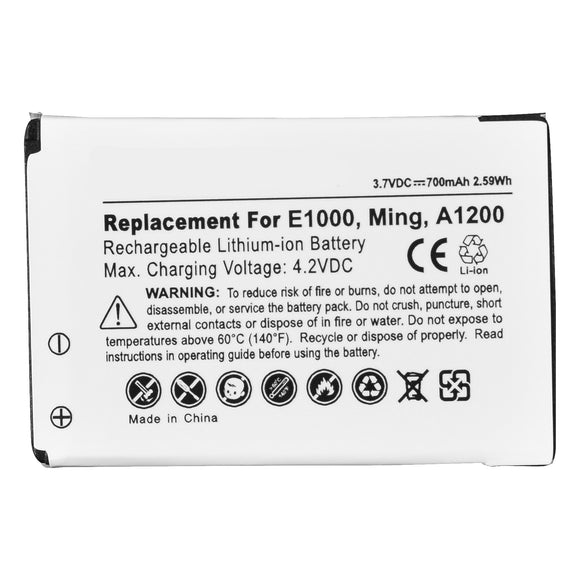 Batteries N Accessories BNA-WB-L631 Cell Phone Battery - li-ion, 3.7V, 700 mAh, Ultra High Capacity Battery - Replacement for Motorola V360 Battery