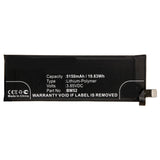 Batteries N Accessories BNA-WB-P8772 Cell Phone Battery - Li-Pol, 3.85V, 5150mAh, Ultra High Capacity - Replacement for Xiaomi BM52 Battery