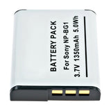 Batteries N Accessories BNA-WB-NPBN1 Digital Camera Battery - li-ion, 3.7V, 1300 mAh, Ultra High Capacity Battery - Replacement for Sony NP-BN1 Battery