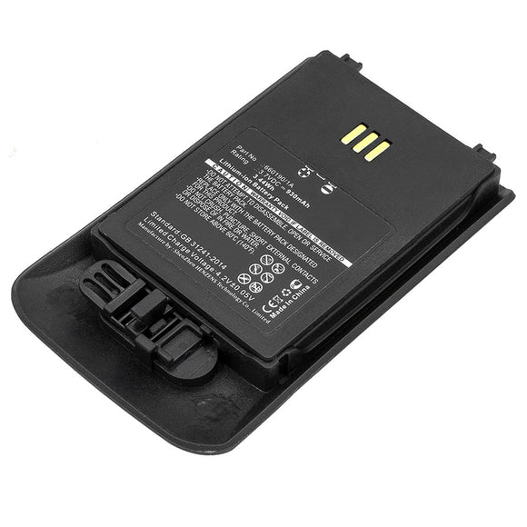 Batteries N Accessories BNA-WB-L445 Cordless Phones Battery - Li-ion, 3.7, 930mAh, Ultra High Capacity Battery - Replacement for Aastra 660190/1A, 660190/R2B, 660216/1B1 Battery