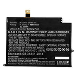 Batteries N Accessories BNA-WB-P17256 Laptop Battery - Li-Pol, 7.6V, 4250mAh, Ultra High Capacity - Replacement for Dell 0WYCVV Battery