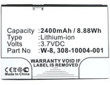 Batteries N Accessories BNA-WB-L1546 Wifi Hotspot Battery - Li-Ion, 3.7V, 2700 mAh, Ultra High Capacity Battery - Replacement for AT&T W-8 Battery