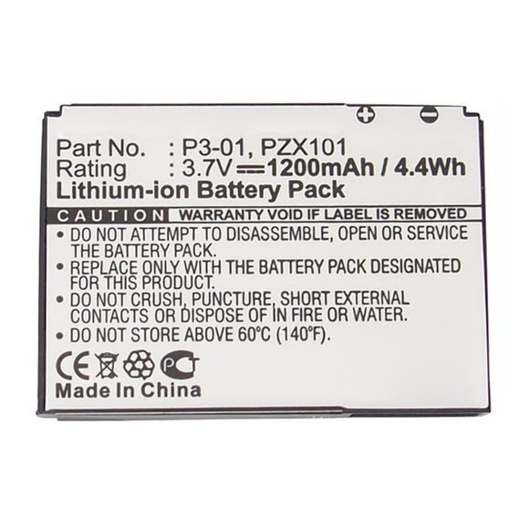 Batteries N Accessories BNA-WB-L14781 Cell Phone Battery - Li-ion, 3.7V, 1200mAh, Ultra High Capacity - Replacement for PHAROS 6027B0060001 Battery