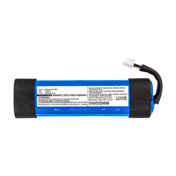 Batteries N Accessories BNA-WB-L12831 Speaker Battery - Li-ion, 7.4V, 5200mAh, Ultra High Capacity - Replacement for JBL GSP-2S2P-XT3A Battery