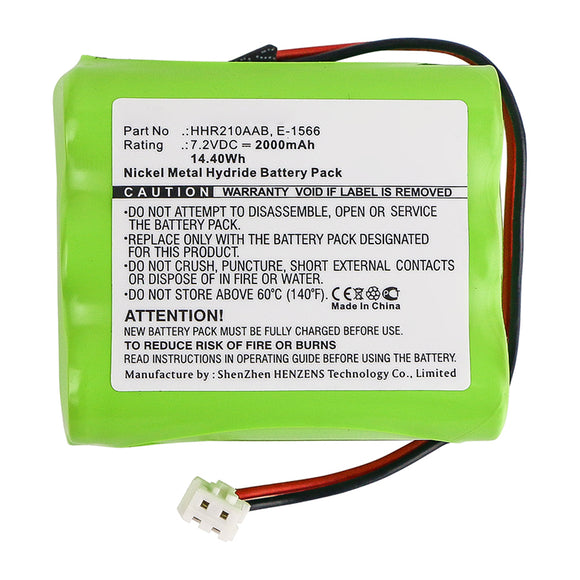 Batteries N Accessories BNA-WB-H14244 Medical Battery - Ni-MH, 7.2V, 2000mAh, Ultra High Capacity - Replacement for Weighing 88889009 Battery