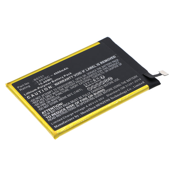 Batteries N Accessories BNA-WB-P18924 Cell Phone Battery - Li-Pol, 3.85V, 4000mAh, Ultra High Capacity - Replacement for HTC BST01 Battery