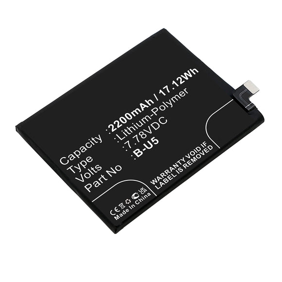 Batteries N Accessories BNA-WB-P17193 Cell Phone Battery - Li-Pol, 7.78V, 2200mAh, Ultra High Capacity - Replacement for VIVO  B-U5 Battery