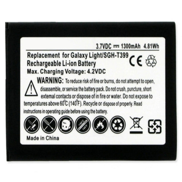 Batteries N Accessories BNA-WB-BLI-1383-1.3 Cell Phone Battery - Li-Ion, 3.7V, 1300 mAh, Ultra High Capacity Battery - Replacement for Samsung B105BE Battery