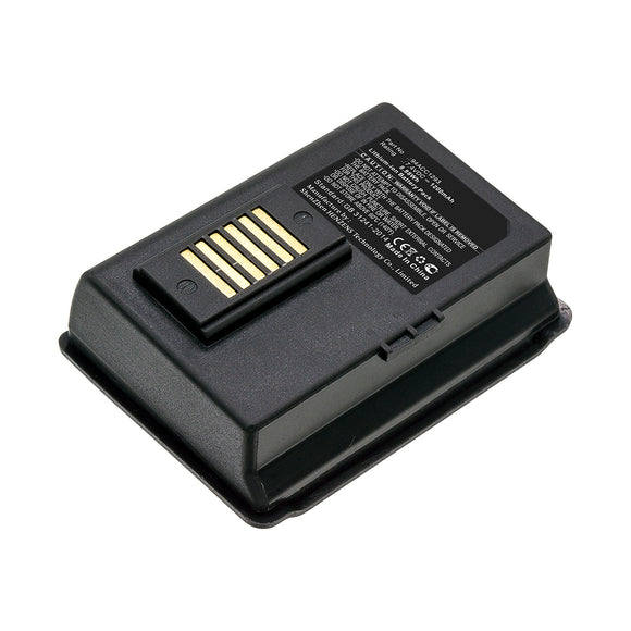 Batteries N Accessories BNA-WB-L9806 Barcode Scanner Battery - Li-ion, 7.4V, 1200mAh, Ultra High Capacity - Replacement for Datalogic 94ACC1293 Battery