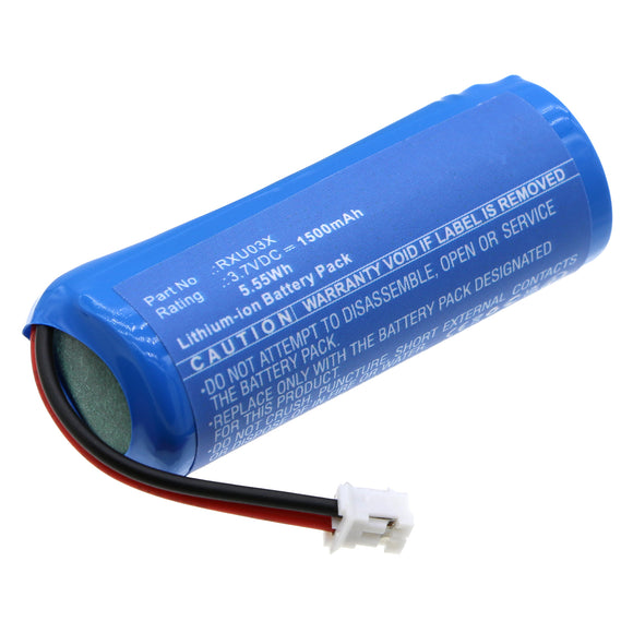 Batteries N Accessories BNA-WB-L18718 Alarm System Battery - Li-ion, 3.7V, 1500mAh, Ultra High Capacity - Replacement for Daitem RXU03X Battery