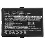 Batteries N Accessories BNA-WB-H7152 Remote Control Battery - Ni-MH, 4.8V, 600 mAh, Ultra High Capacity Battery - Replacement for IKUSI 2303692 Battery