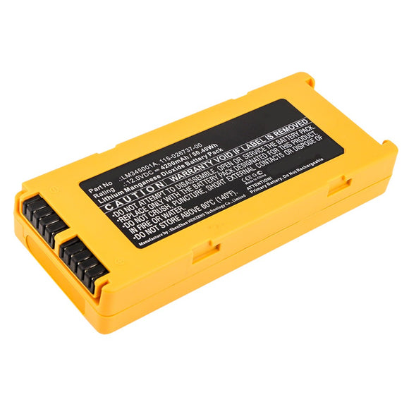Batteries N Accessories BNA-WB-L9430 Medical Battery - Li-MnO2, 12V, 4200mAh, Ultra High Capacity - Replacement for Mindray LM345001A Battery