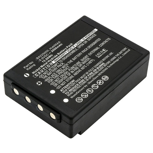 Batteries N Accessories BNA-WB-H7145 Remote Control Battery - Ni-MH, 6V, 2000 mAh, Ultra High Capacity Battery - Replacement for HBC 005-01-00615 Battery