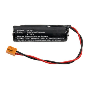 Batteries N Accessories BNA-WB-L15220 PLC Battery - Li-SOCl2, 3.6V, 2700mAh, Ultra High Capacity - Replacement for Toshiba ER6VCT Battery