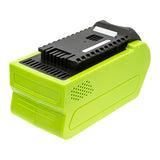 Batteries N Accessories BNA-WB-L16247 Power Tool Battery - Li-ion, 40V, 5000mAh, Ultra High Capacity - Replacement for GreenWorks 24252 Battery