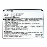 Batteries N Accessories BNA-WB-L14114 Cell Phone Battery - Li-ion, 3.7V, 1000mAh, Ultra High Capacity - Replacement for ZTE Li3711T42P3h513857 Battery