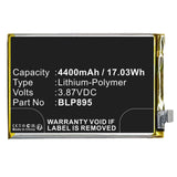 Batteries N Accessories BNA-WB-P17617 Cell Phone Battery - Li-Pol, 3.87V, 4400mAh, Ultra High Capacity - Replacement for OPPO BLP895 Battery
