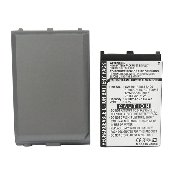 Batteries N Accessories BNA-WB-P15565 Cell Phone Battery - Li-Pol, 3.7V, 3060mAh, Ultra High Capacity - Replacement for Fujitsu PLT800MB Battery