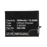 Batteries N Accessories BNA-WB-P12993 Cell Phone Battery - Li-Pol, 3.85V, 3900mAh, Ultra High Capacity - Replacement for Samsung HQ-70N Battery