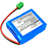 Batteries N Accessories BNA-WB-L8487 Equipment Battery - Li-ion, 7.4V, 3600mAh, Ultra High Capacity Battery - Replacement for CEMB CGA103450A Battery