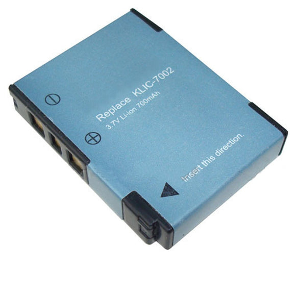 Batteries N Accessories BNA-WB-KLIC7002 Digital Camera Battery - li-ion, 3.7V, 700 mAh, Ultra High Capacity Battery - Replacement for Kodak KLIC-7002 Battery
