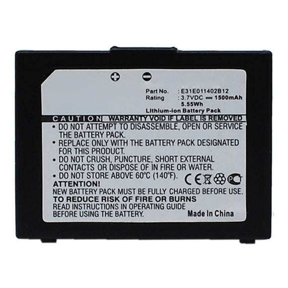 Batteries N Accessories BNA-WB-L13956 Cell Phone Battery - Li-ion, 3.7V, 1500mAh, Ultra High Capacity - Replacement for i-mate E31E011402B12 Battery