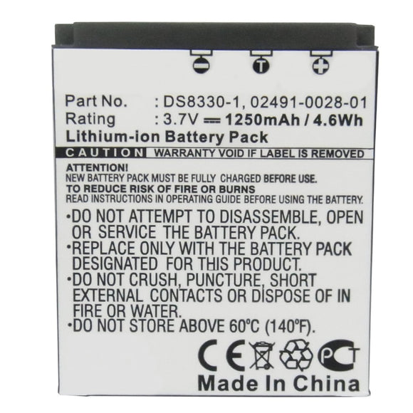 Batteries N Accessories BNA-WB-L8795 Digital Camera Battery - Li-ion, 3.7V, 1250mAh, Ultra High Capacity - Replacement for Acer BT.8530A.001 Battery