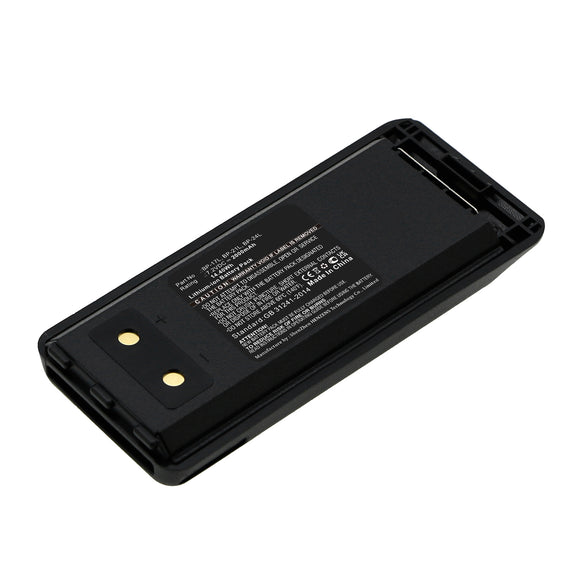 Batteries N Accessories BNA-WB-L17291 2-Way Radio Battery - Li-ion, 7.2V, 2000mAh, Ultra High Capacity - Replacement for Rexon  BP-17L Battery