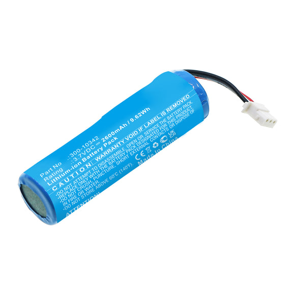 Batteries N Accessories BNA-WB-L17296 Alarm System Battery - Li-ion, 3.7V, 2600mAh, Ultra High Capacity - Replacement for Honeywell 300-10342 Battery