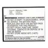 Batteries N Accessories BNA-WB-L10086 Cell Phone Battery - Li-ion, 3.7V, 2000mAh, Ultra High Capacity - Replacement for Coolpad CPLD-329 Battery